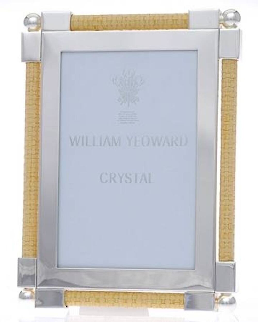 William Yeoward Crystal Classic Raffia Picture Frame 8 x 10